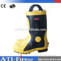 fire resistance steel toe rubber knee boots fire equipment rubber shoes